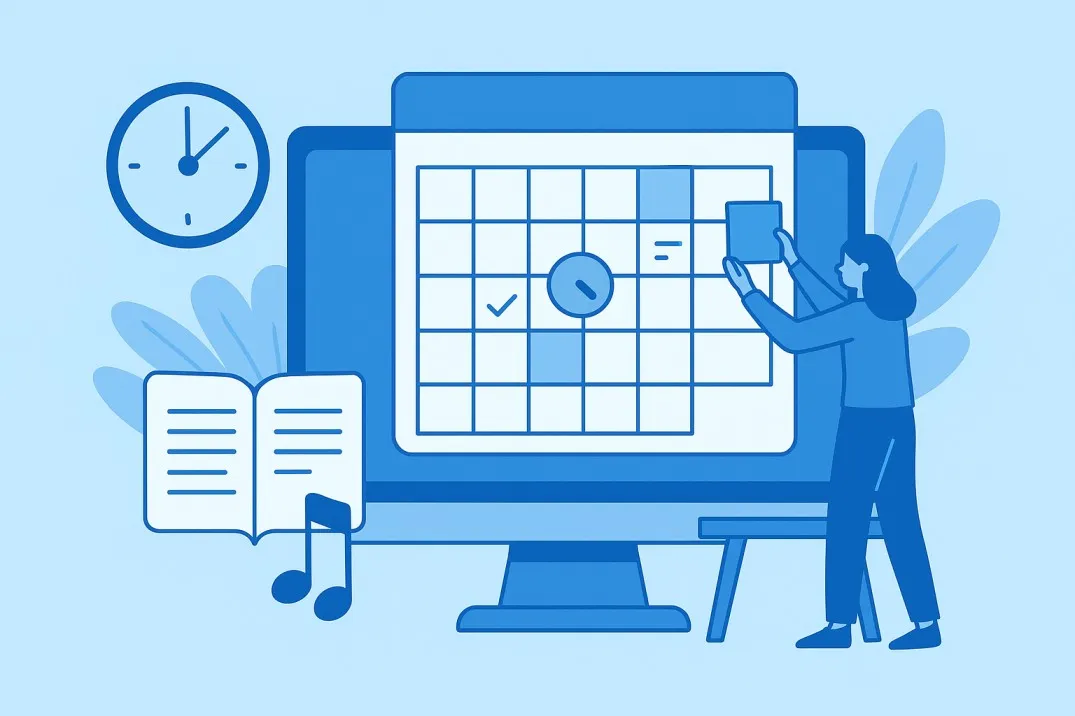 Control de horarios en escuelas de música