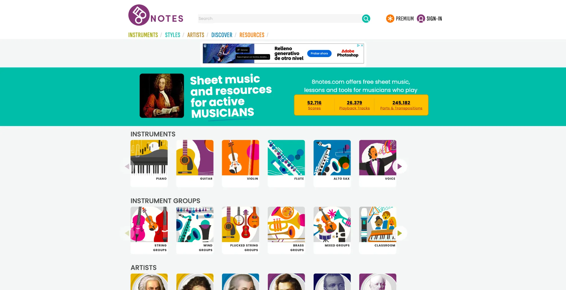 8Notes - Partituras gratuitas