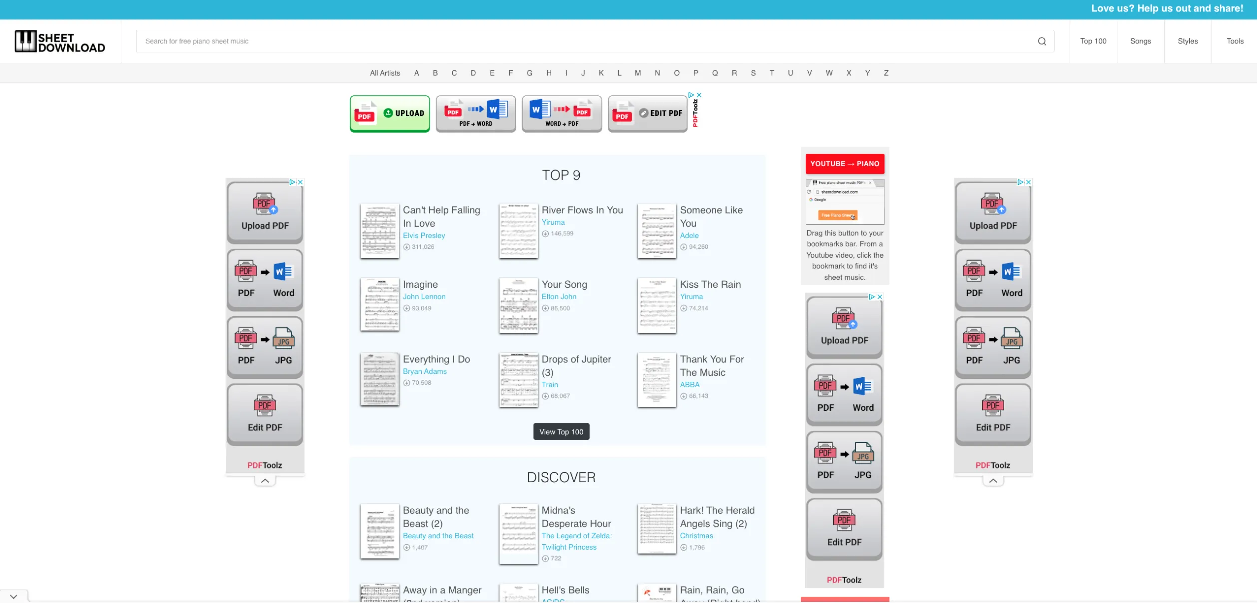 SheetDownload - Descarga de partituras