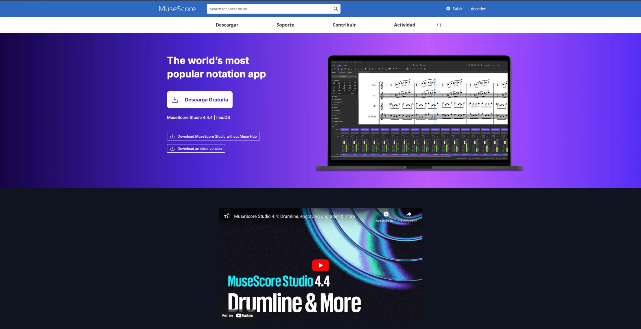 Musescore - Partituras y composición